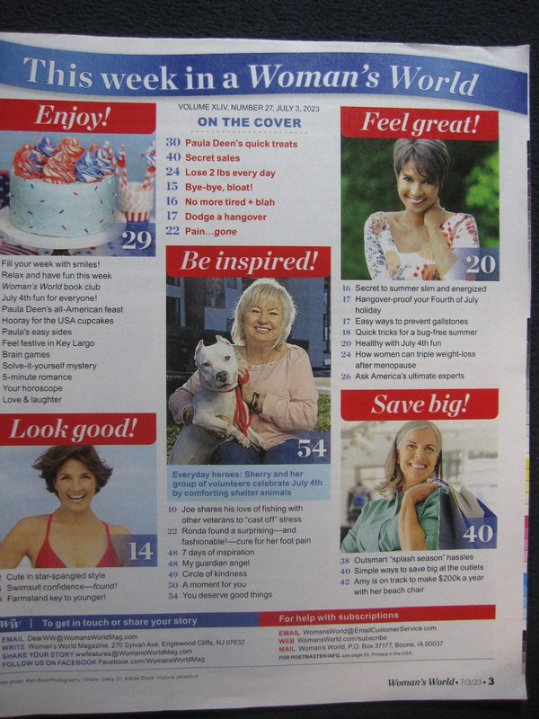 Woman's World July 3 2023 Lose 2 Lbs Every Day gallery