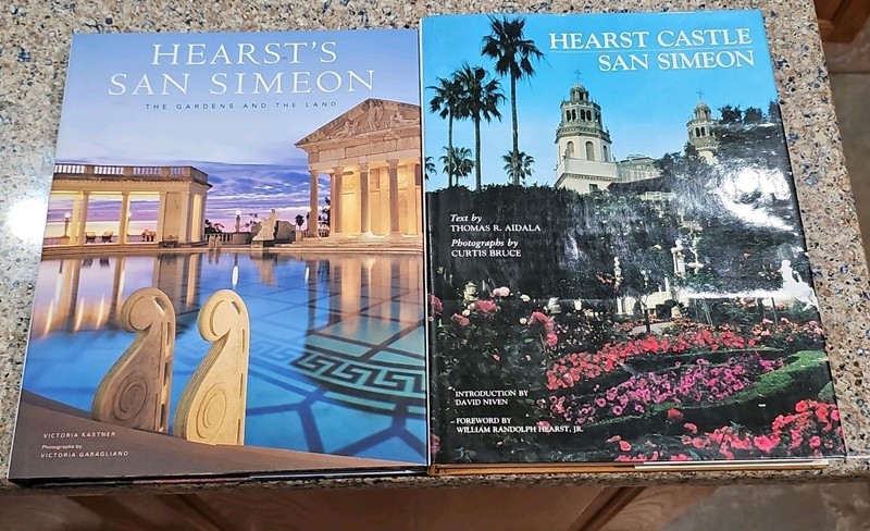 Hearst’s San Simeon Hardcover Kastner Victoria; Garagliano & Hearst Castle Book!