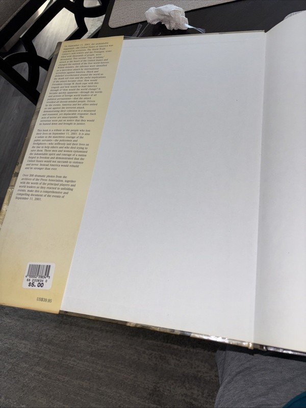 9/11: A Tribute - Hardcover Oversized Coffee Table Book with Dust Jacket - 2002 gallery