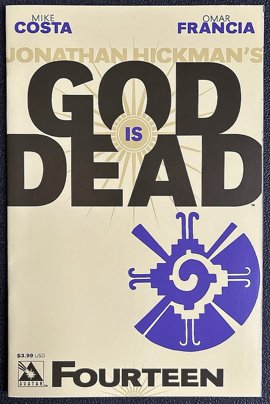 God Is Dead #14 2014 Avatar Mike Costa Jacen Burrows Cover Variant A NM