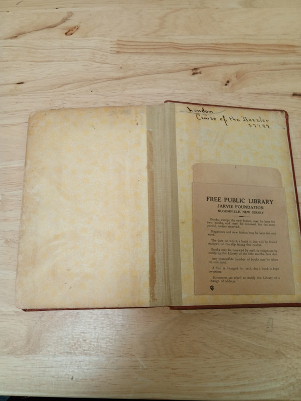 The Cruise of the Dazzler; Jack London, 10/1906, The Century Company, NY gallery
