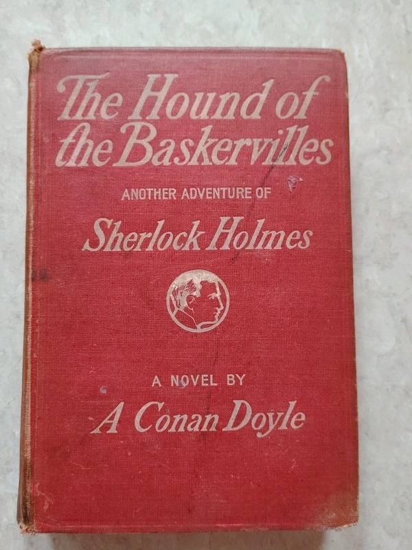 Hound of the Baskervilles by A. Conan Doyle 1902 1st Edition 2nd Printing HC w/R