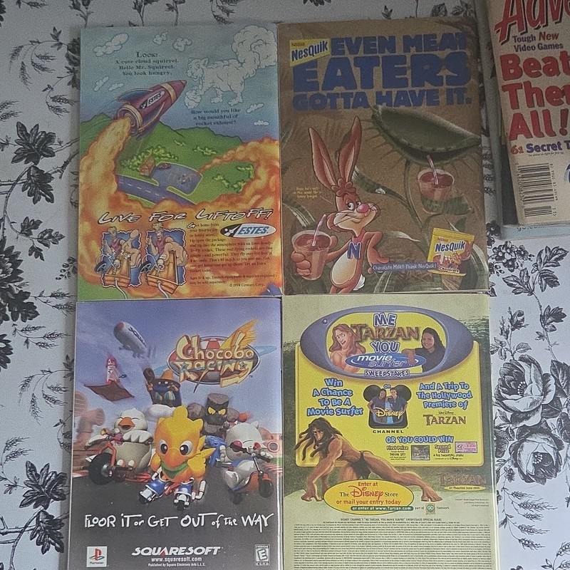 Disney Adventures Magazine 1999 Lot Apr-May-Jun-Jul-Sep English Illustrated Kids gallery
