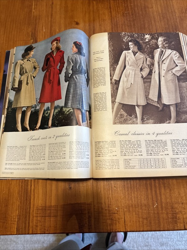 Vintage 1943 Montgomery ward catalog - Spring And Summer- Chicago gallery