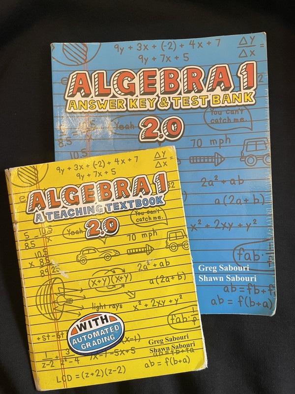 Teaching Textbooks Algebra 1, 2.0 CD-ROM Set CDs and Answer Key & Test Bank