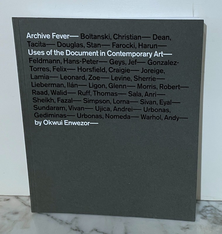 ARCHIVE FEVER: USES OF THE DOCUMENT IN CONTEMPORARY ART – BY OKWUI ENWEZOR