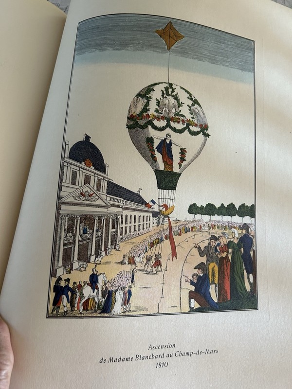 Balloons C.H. Gibbs Smith -The Ariel Press 1956, 12-full pg lithos, history! gallery
