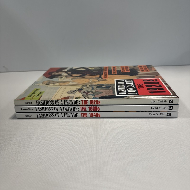 Fashions of a Decade 1920's - 40's; Lot Set of 3 books gallery