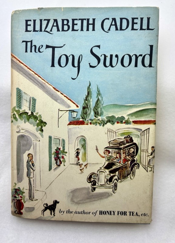 Vintage Book The Toy Sword Elizabeth Cadell 1962 Fiction William Morrow Company