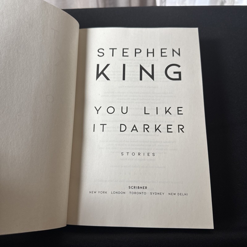 You Like It Darker | by Stephen King (2024, Hardcover) gallery