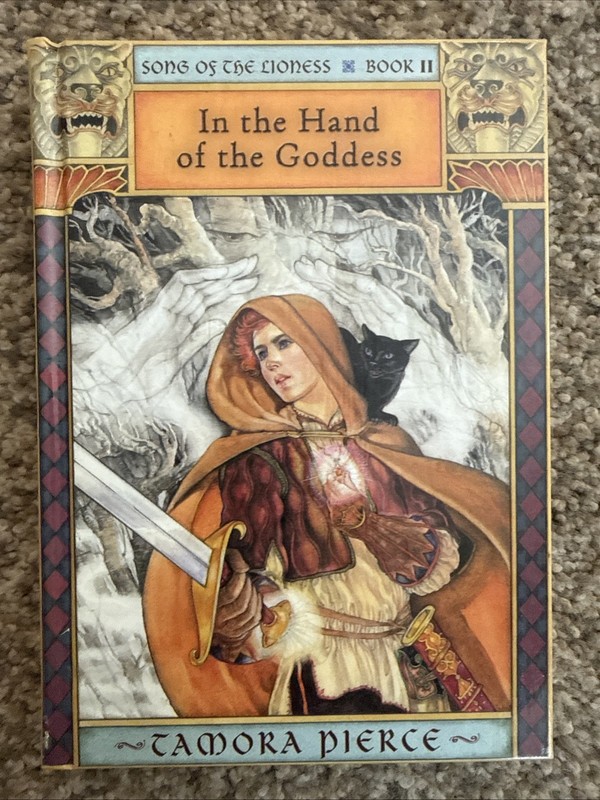 IN THE HAND OF THE GODDESS Tamora Pierce Atheneum 1st Printing HB Fine