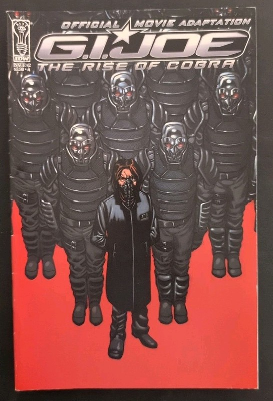 GI Joe IDW Comic Lot #0 #7 Cobra Snake Eyes Rise of Cobra x7 2008-2011 Bundle gallery