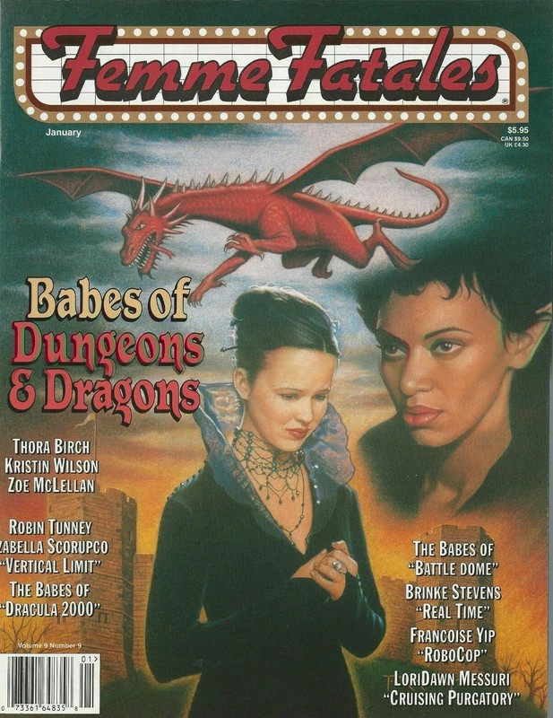 Femme Fatales Babes of Dungeons & Dragons Thora Birch Brinke Stevens