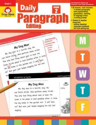 Daily Paragraph Editing, Grade 2 – Paperback By Evan Moor – GOOD