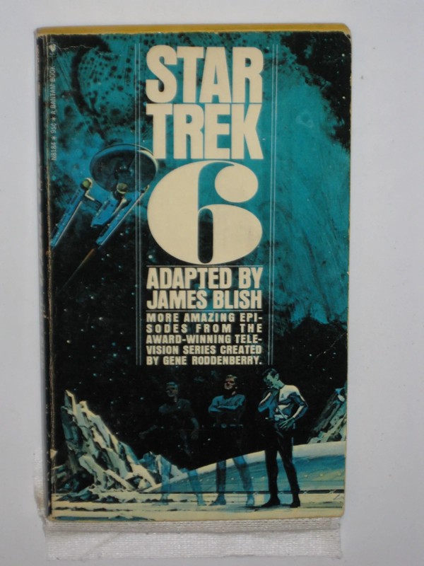 Star Trek 6 & 8 James Blish William Shatner Vintage TV tie-in pb book