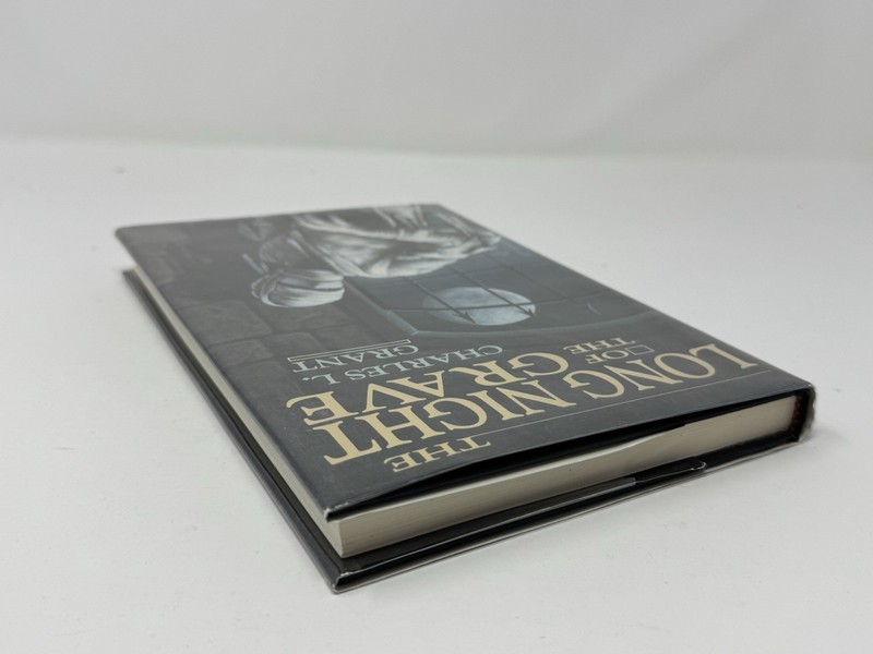 Charles L Grant The Long Night of the Grave 1986 First Edition Hardcover DJ gallery