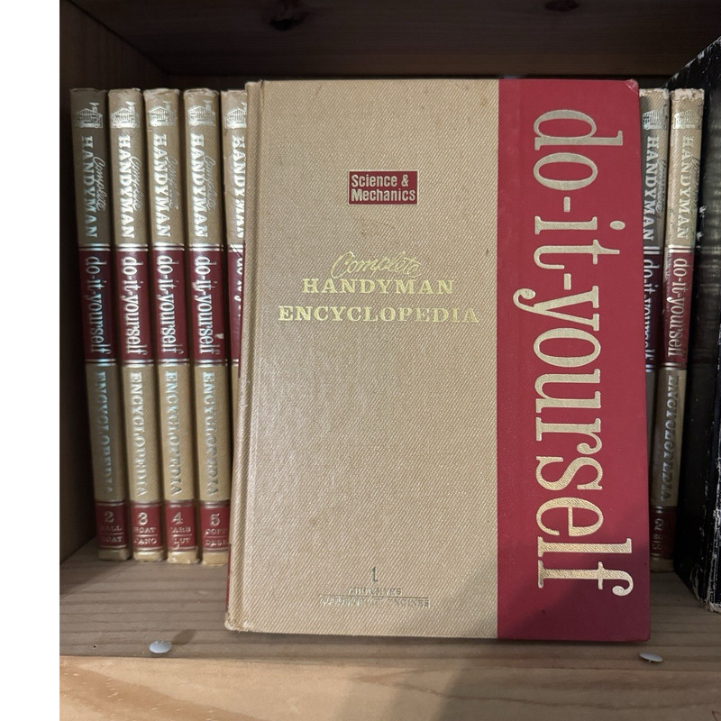 Science & Mechanics Complete Handyman Encyclopedia Do-It-Yourself Hardcover