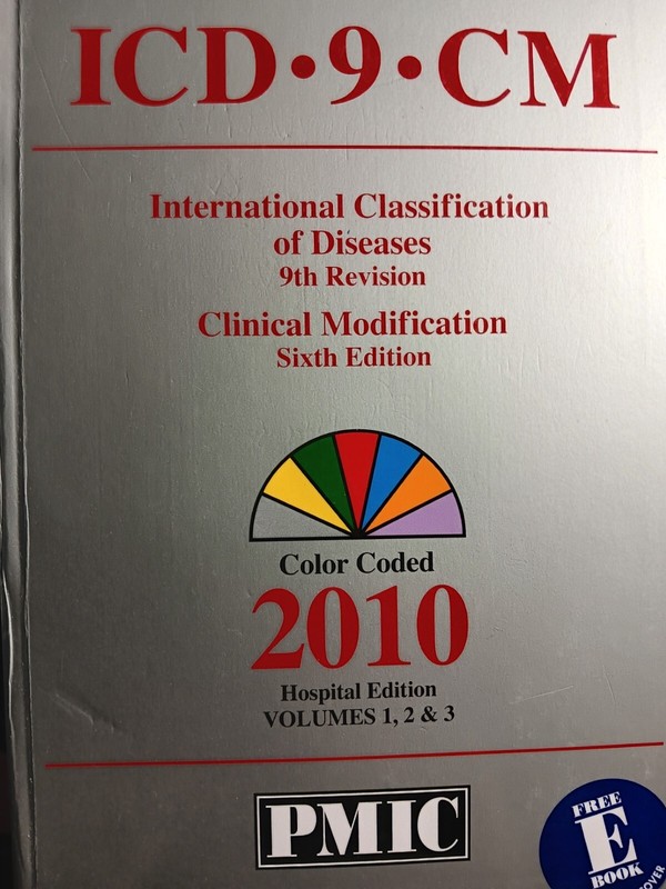 ICD-9-CM 2010 Hospital Edition: Vols 1,2&3: Color Coded by PMIC