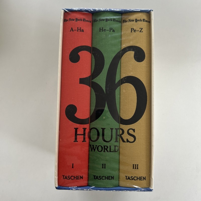 36 Hours World Books Set Of 3 In Case The New York Times 36 Hour Book Set NEW gallery
