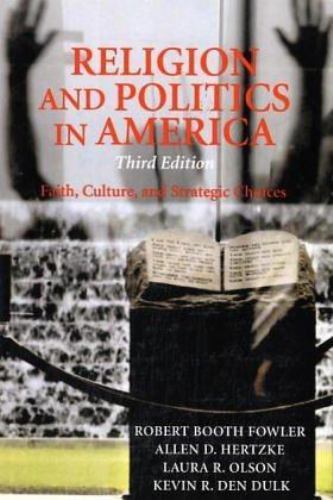 Religion And Politics In America,