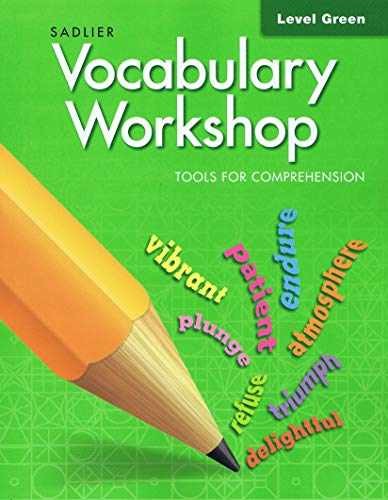Sadlier Vocabulary Workshop Level – Paperback, by Jerome Shostak – Very Good o