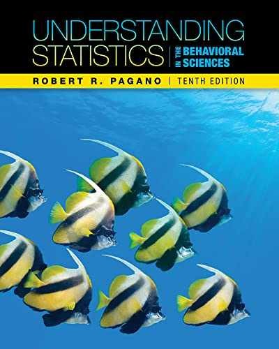 Understanding Statistics in the – Hardcover, by Pagano Robert R. – Very Good