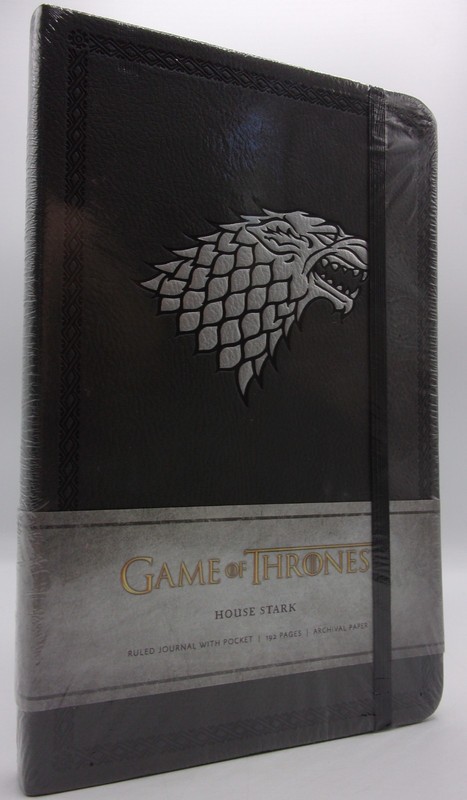 Game of Thrones: House Stark Hardcover Ruled Journal by HBO (2014) New