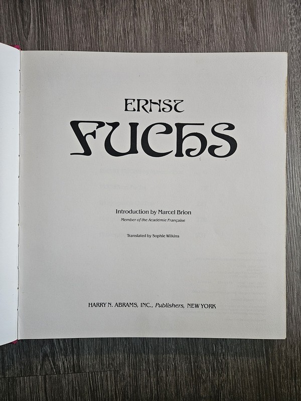Ernst Fuchs - Harry Abrams Inc., First Edition - English - Artbook gallery