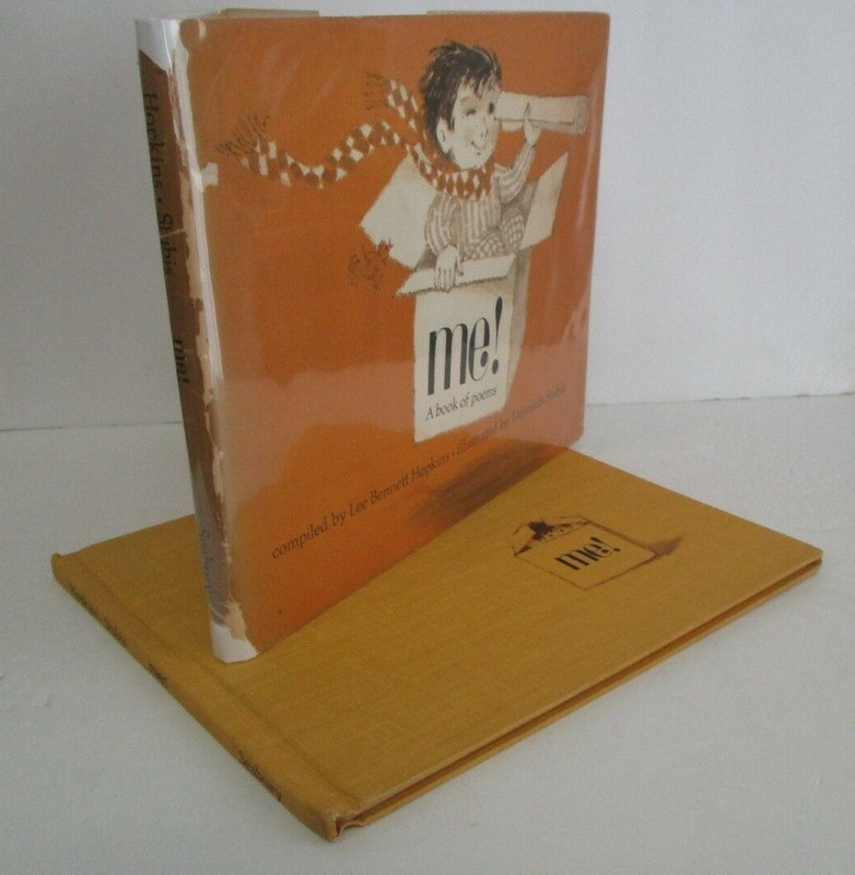 ME! A Book of Poems compiled by Lee Bennett Hopkins, 1970 Signed 1st Ed in DJ