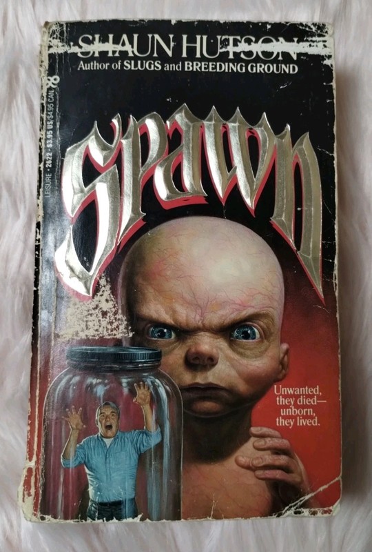 Spawn by Shaun Hutson – Leisure 80s Horror Paperbacks from Hell RARE