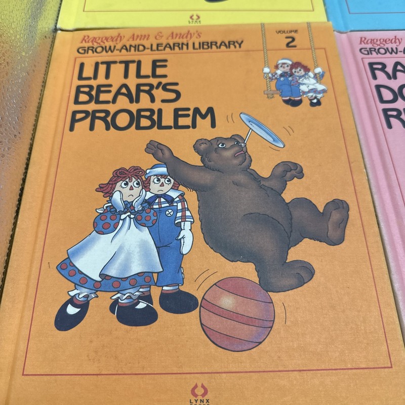 Raggedy Ann & Andy's Grow and Learn Library 1988 Lynx Books Set of 7 gallery