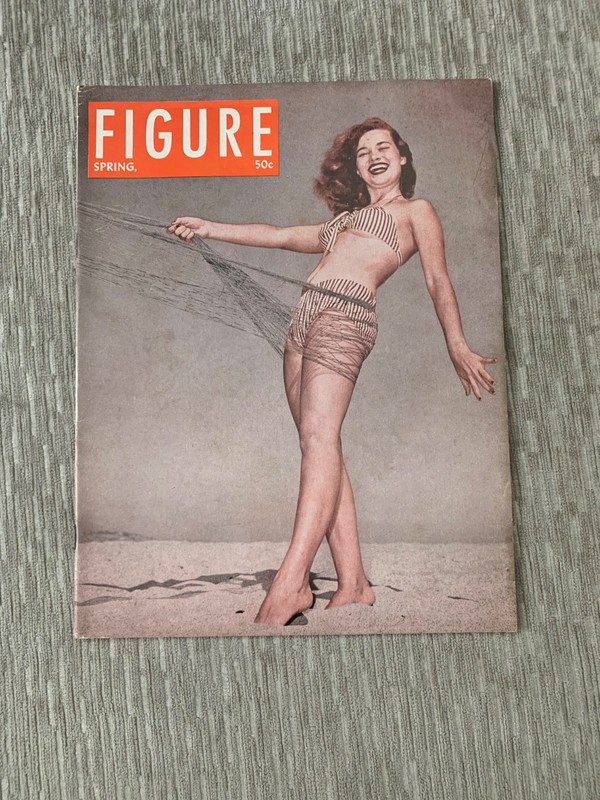 Figure Magazine Spring 1956 No. 9 File For Artists Bunny Yeager Pinup Models