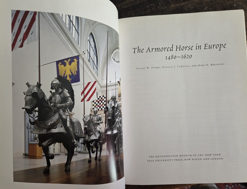 Armored Horse in Europe, 1480-1620 Equestrian Military Art Exhibition Book gallery