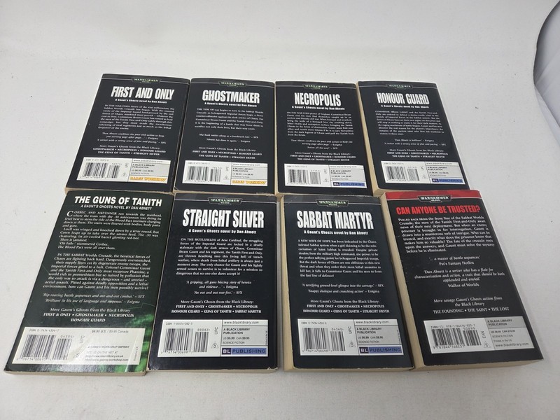 Gaunt’s Ghosts 1-7 First and Only Necropolis Straight Silver Warhammer 40k Lot gallery