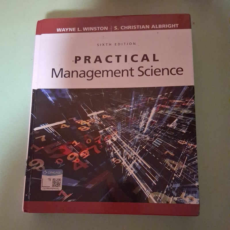 Practical Management Science – Hardcover By Winston, Wayne L. – GOOD