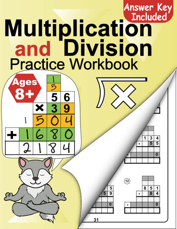 Multiplication and Division Workbook for 3Rd 4Th 5Th Grades: Times Tables gallery
