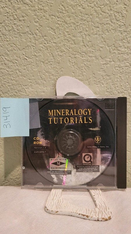 John Wiley, Sons Inc / Mineralogy Tutorials Version 1