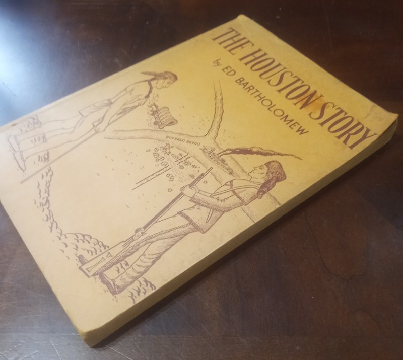 The Houston Story By Ed Bartholomew 1951 2nd Printing Frontier Press Paperback gallery