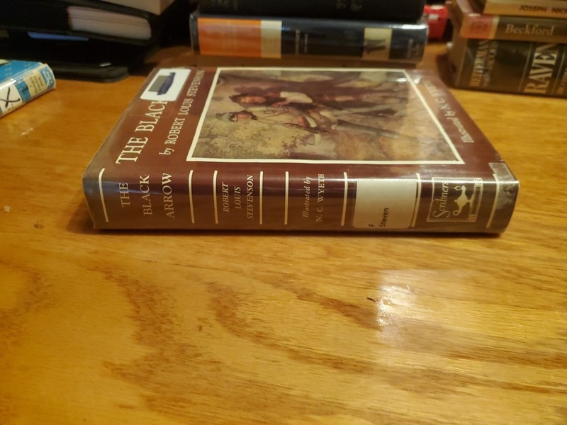 The Black Arrow: A Tale of the Two Roses by Robert Louis Stevenson 1955 HCDJ gallery