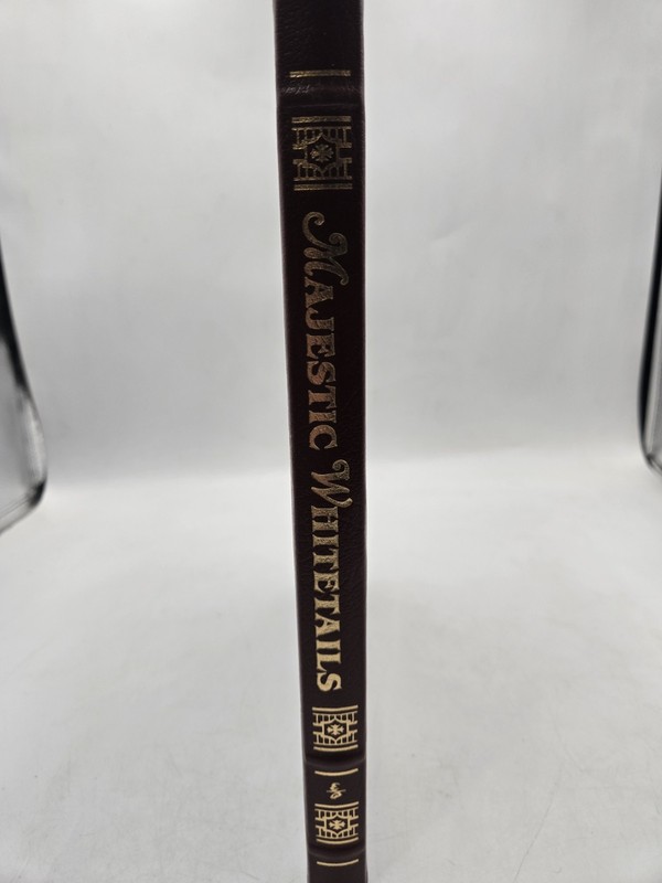 Easton Press Majestic Whitetails from Voyageur Press, 1997 (Hardcover, Leather) gallery