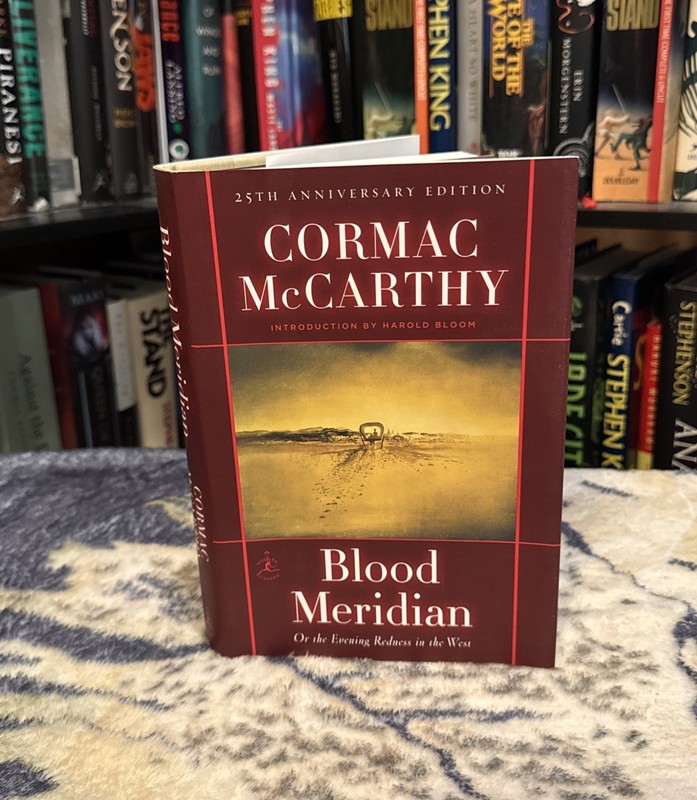 Blood Meridian Evening Redness – Cormac McCarthy (Hardcover) Modern Library VG+