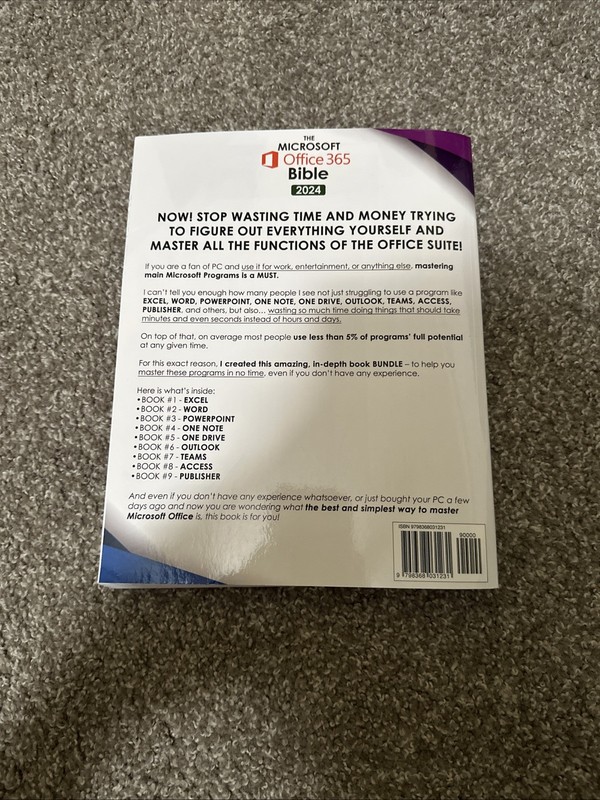 The Microsoft Office 365 Bible - 2024 - 9 Books in 1 4 Bonus Included J. Holler gallery