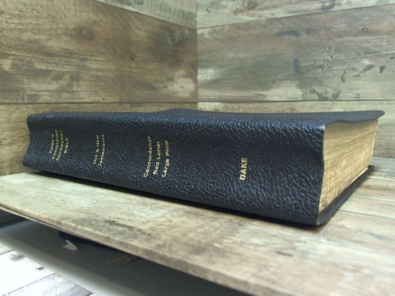 Dake Annotated Reference Bible-KJV-Large Print by Anonymous Dake Publishing