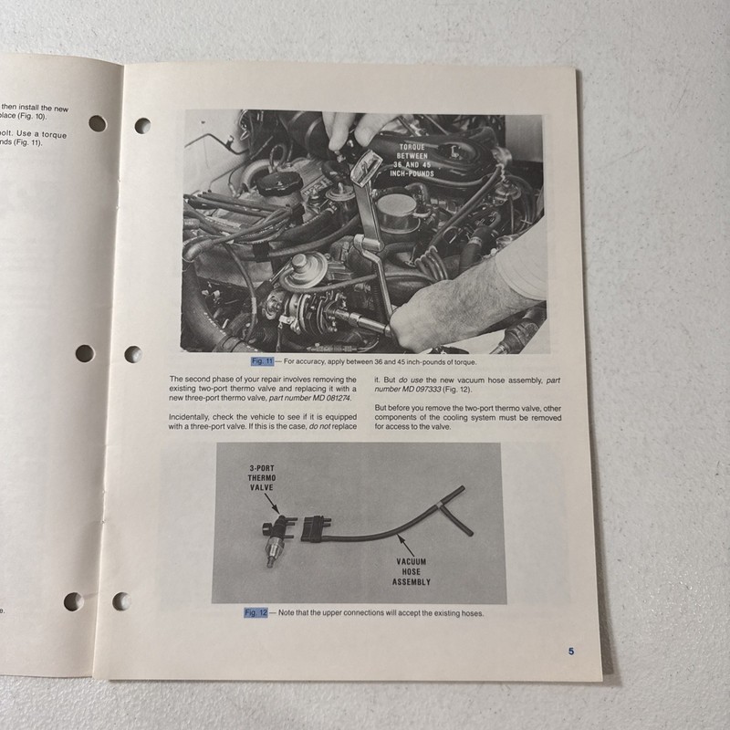 Chrysler 1985 Domestic & Import Engine Driveability Master Tech Reference Book gallery