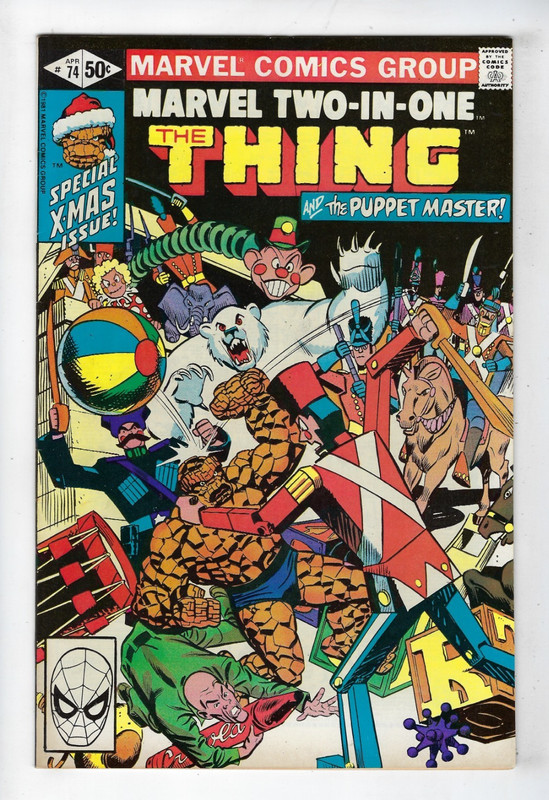 Marvel Two-In-One # 74 The Thing & The Puppet Master Apr 1981 NM