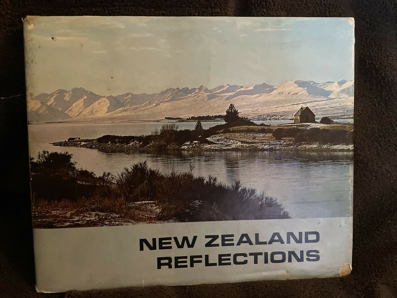 New Zealand Reflections Gladys Goodall 1968 First Edition Whitcombe Tombs Book