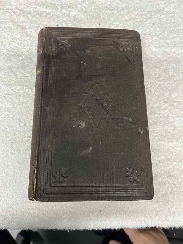 Vintage 1854 Thomas T. Stone Sermons Hardcover Book Crosby Nichols & Co