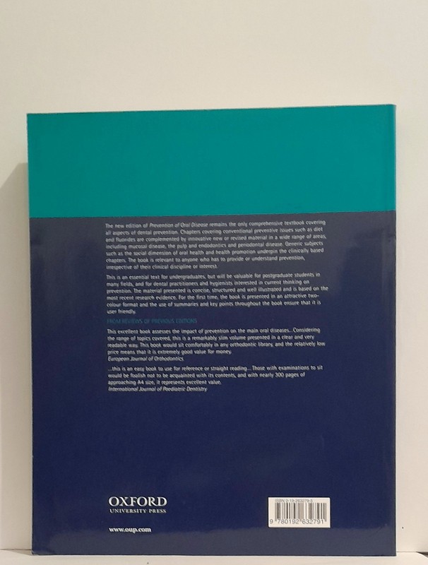 Prevention of Oral Disease by June H. Nunn (2003, Uk-Trade Paper) gallery