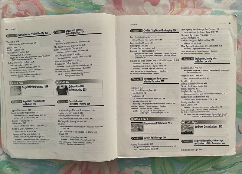 Used 9th Edition Fundamentals of Business Law Summarized Cases by Roger Miller gallery