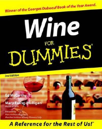 Wine For Dummies – Paperback By McCarthy, Ed – ACCEPTABLE